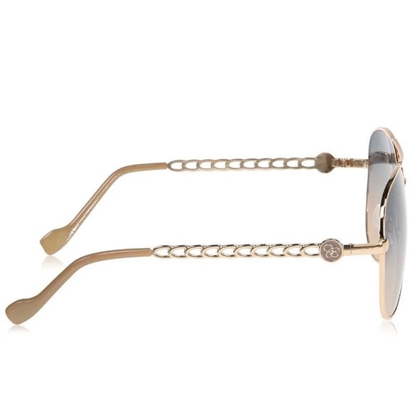Jessica Simpson 58mm Aviator Sunglasses - Picture 3 of 10